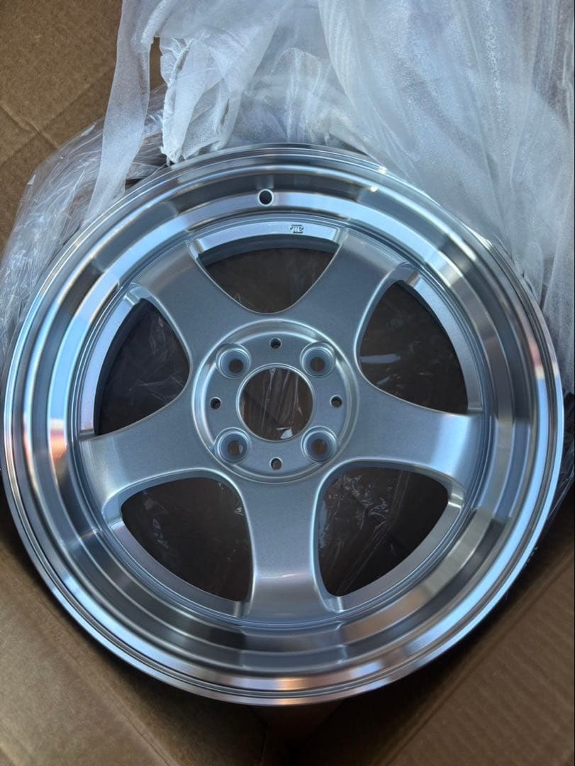 ステルスレーシングホイール・ 16インチ シルバー 5スポークホイール