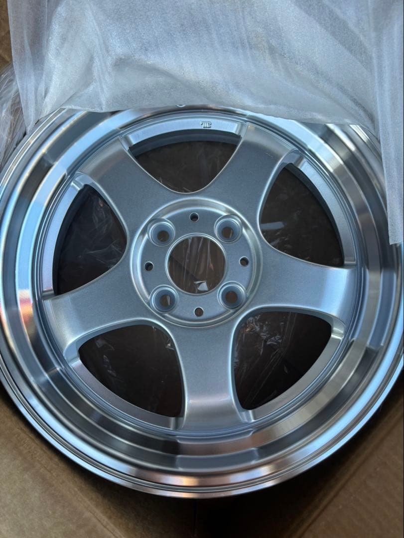 ステルスレーシングホイール・ 16インチ シルバー 5スポークホイール