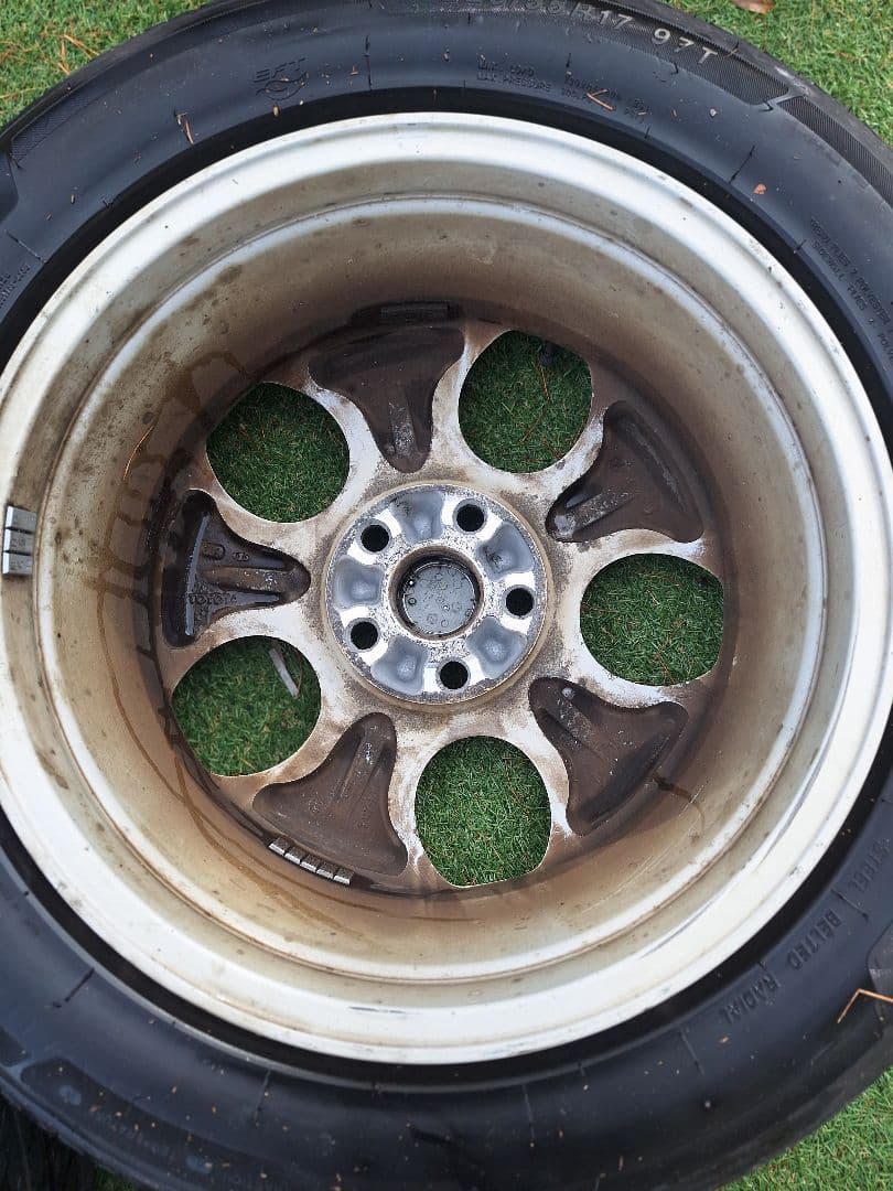 アルファード10純正ホイールタイヤ４本セット