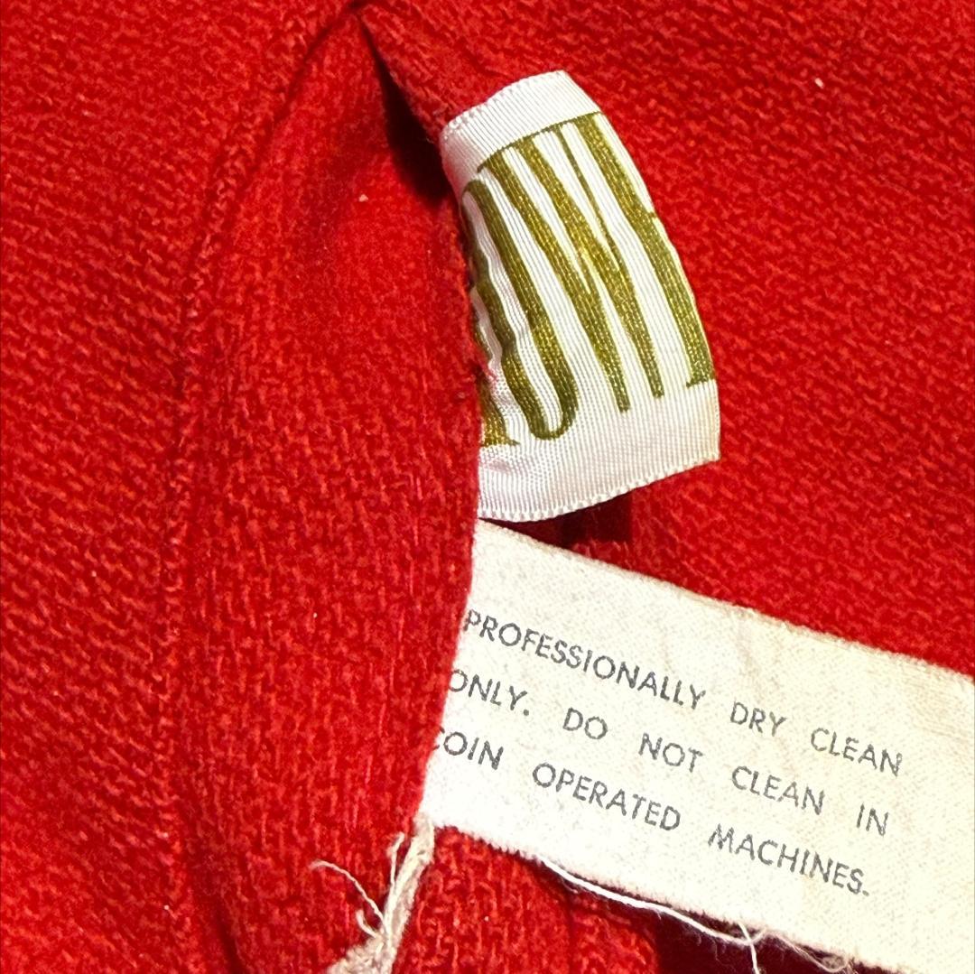 70s VINTAGE スタジャン サテン VARSITY ジャケット Hedi