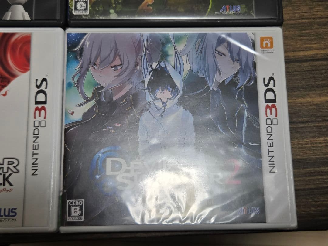 ☆3DSソフト デビルサバイバー・デビルサマナー・真女神転生 アトラス5本セット