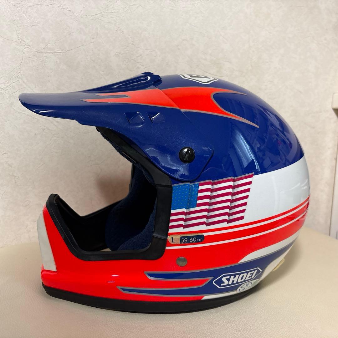 SHOEI トロイリーデザイン　モトクロス　ヘルメット