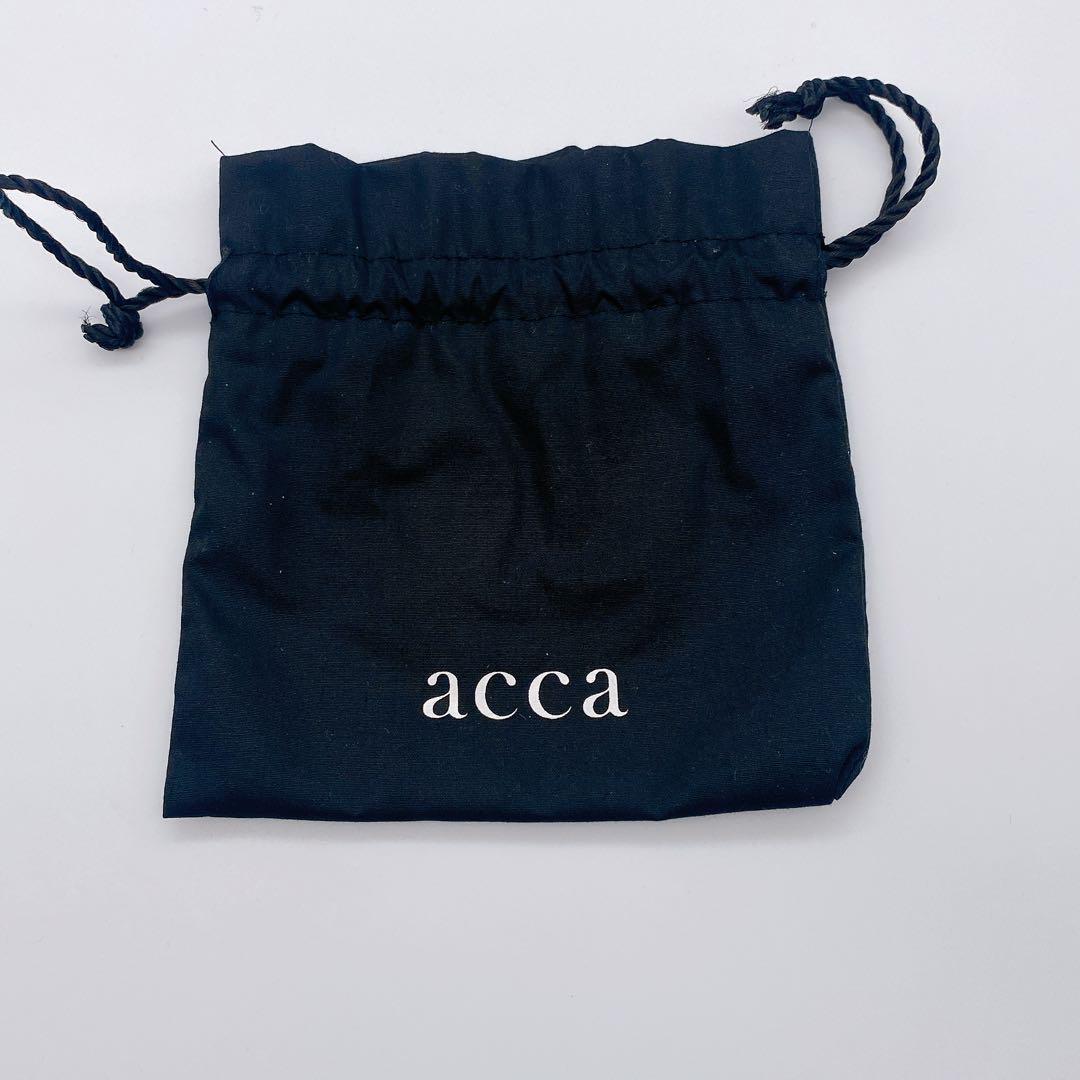 acca アッカ バービークリップ ヘアクリップ レッド 赤 マーブル 袋付き