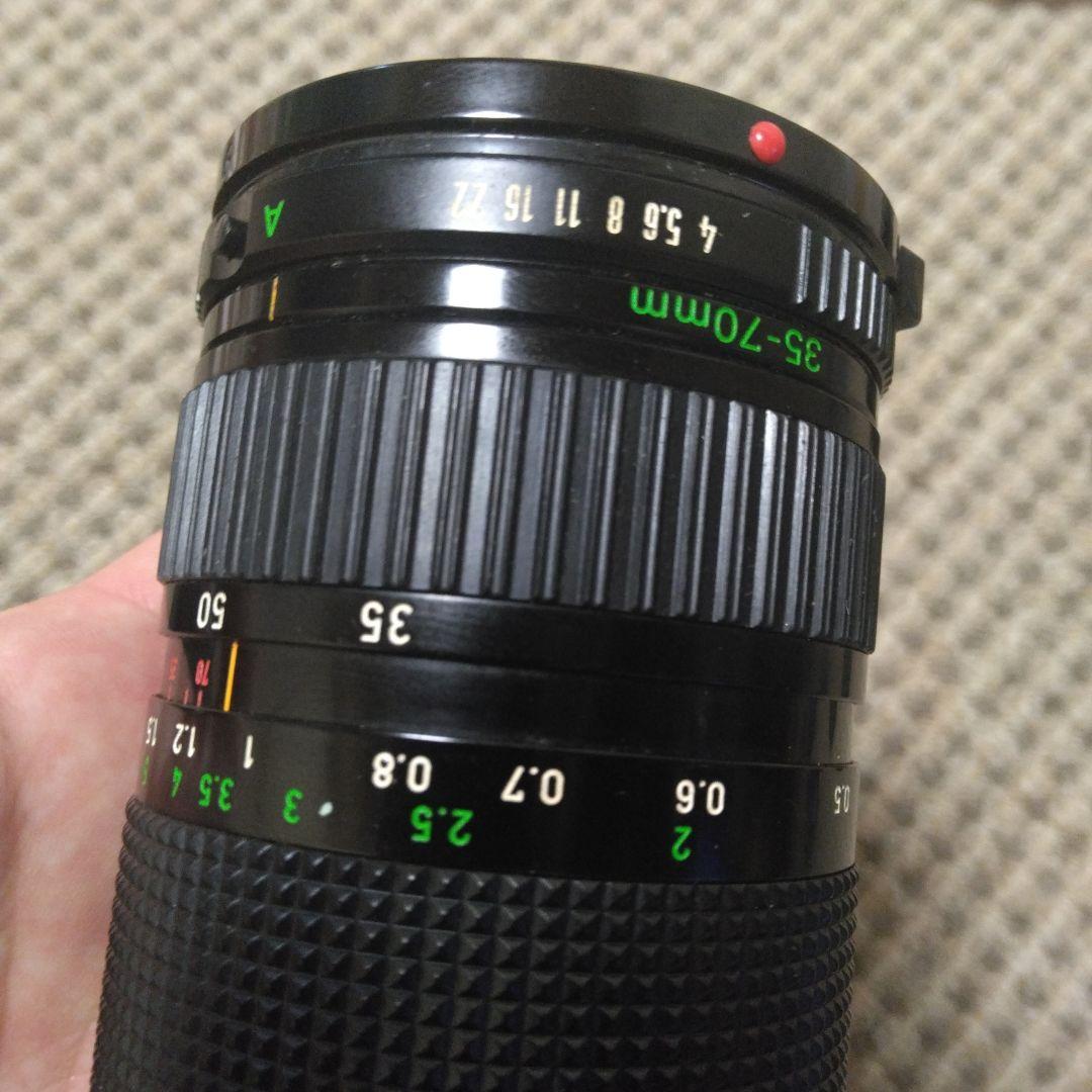 【作動確認】Canon A-1 Canon FD 35-70mm f4