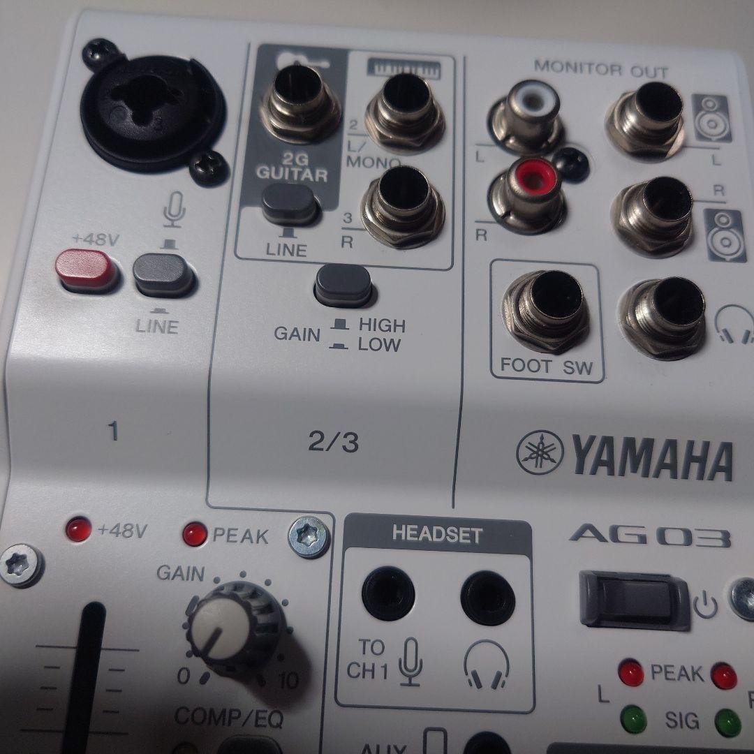 DTM・DAW YAMAHA AG03mk2