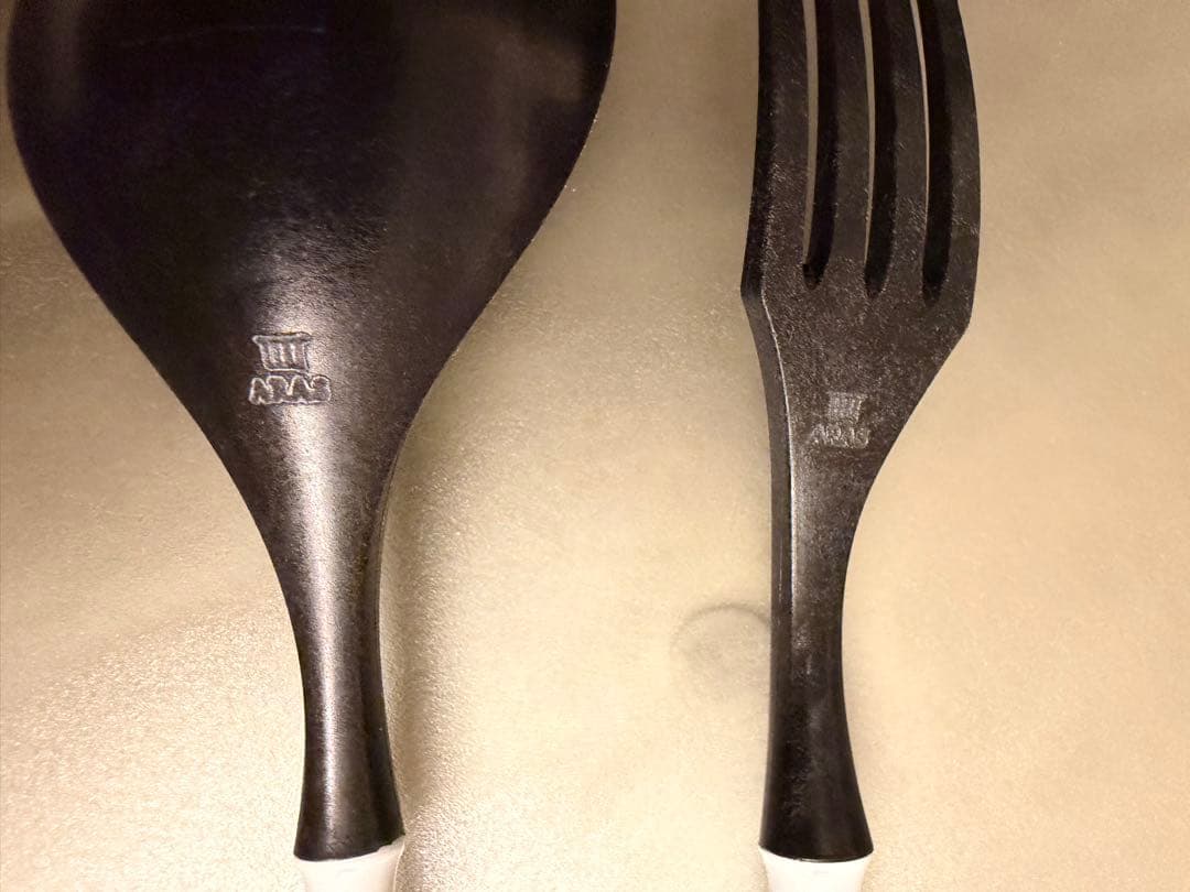 天音むさん専用！黒系➕青系ARAS 大皿斜め小鉢 カトラリー 2ずつ✖️2ペア