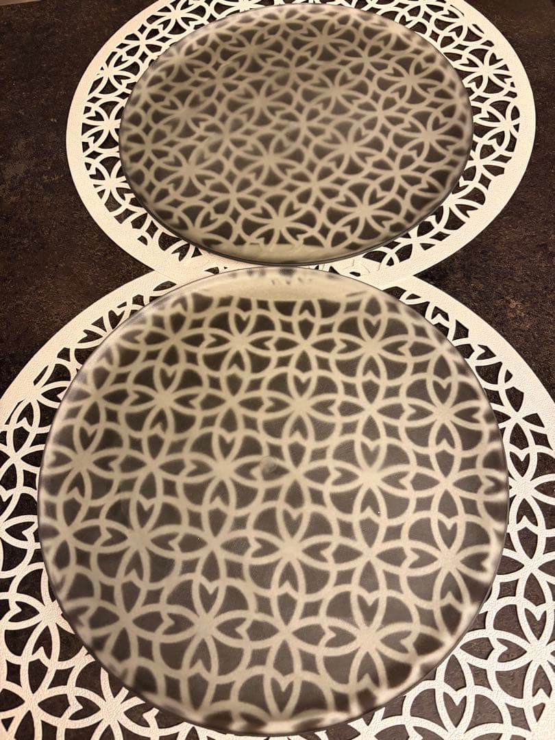 天音むさん専用！黒系➕青系ARAS 大皿斜め小鉢 カトラリー 2ずつ✖️2ペア