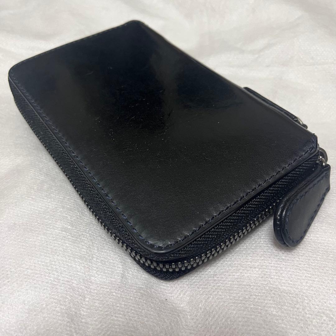 NOMADOI ミドルラウンド　財布　ノマドイ　ラウンドジップ　折財布　ブラック