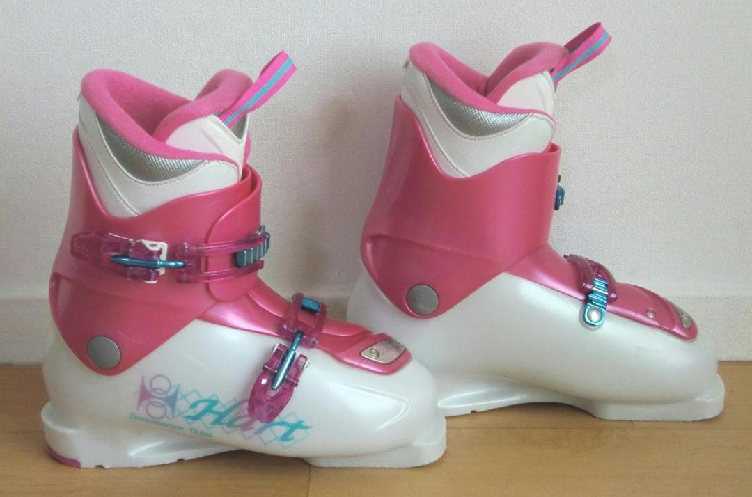 ■■送料無料■Hart■ジュニア用スキー4点セット■146/25■WAX済■■