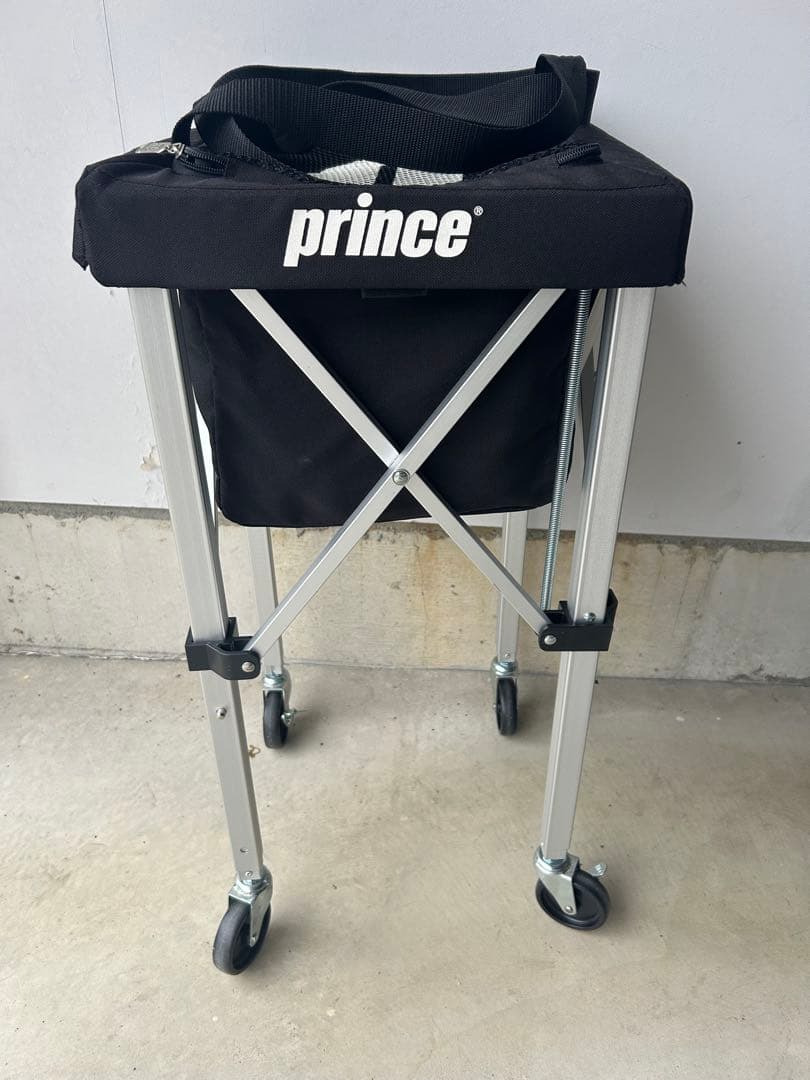 プリンス ボールバスケット コンパクトタイプ キャスター付