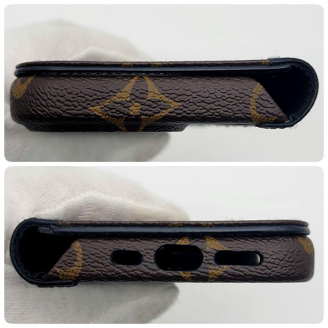 未使用級✨ルイヴィトン iphone15proケース 手帳型 モノグラムフォリオ