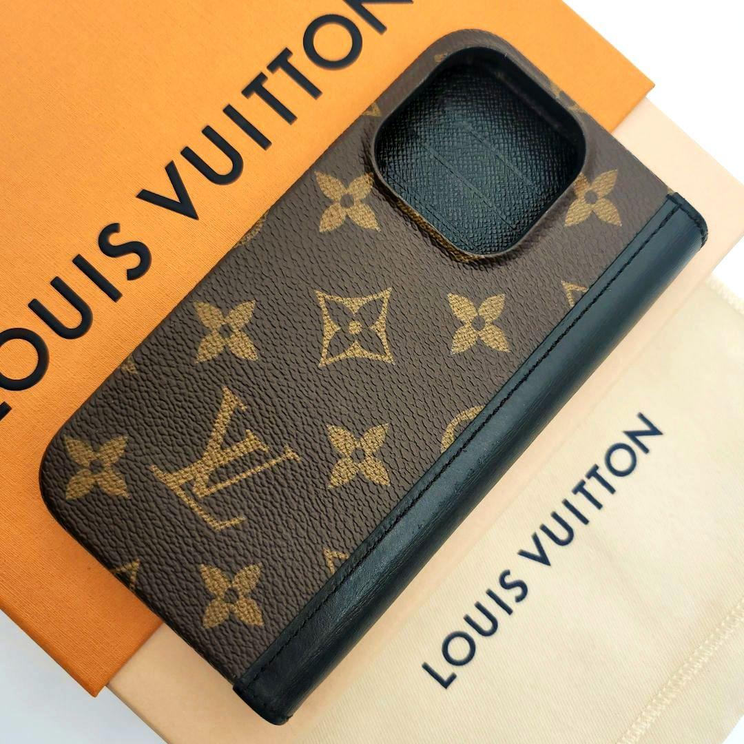 未使用級✨ルイヴィトン iphone15proケース 手帳型 モノグラムフォリオ