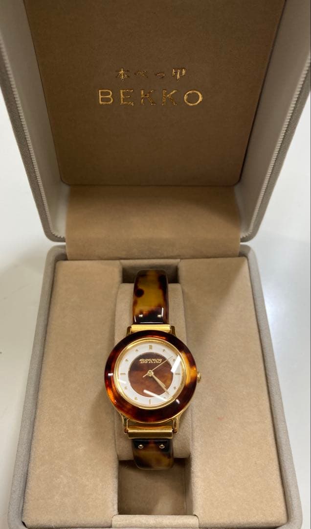 【本べっ甲】BEKKO レディース 腕時計