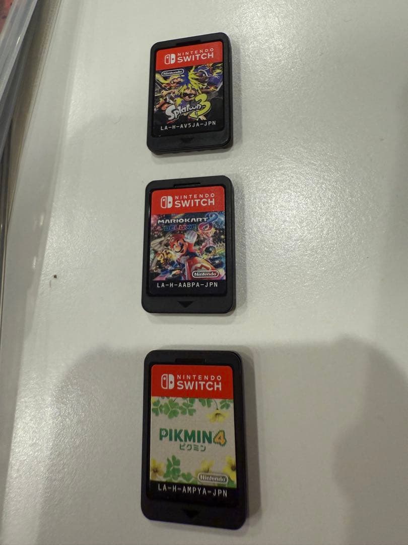 Switch マリオカート8 ピクミン4 スプラトゥーン3 セット