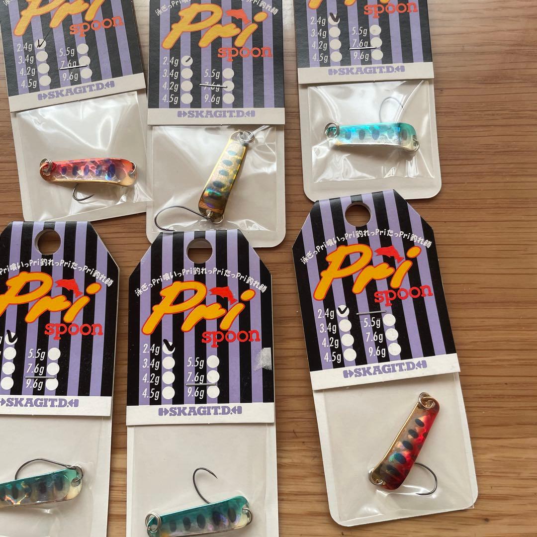 プリスプーン　渓流ルアー　2.4gr ④