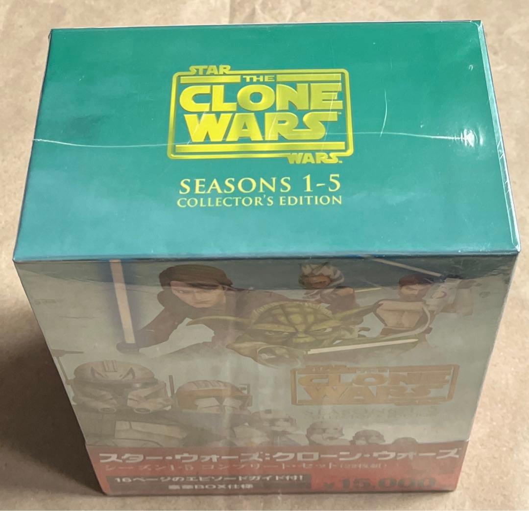【新品】スター・ウォーズ：クローン・ウォーズ シーズン1-5 コンプリートBOX