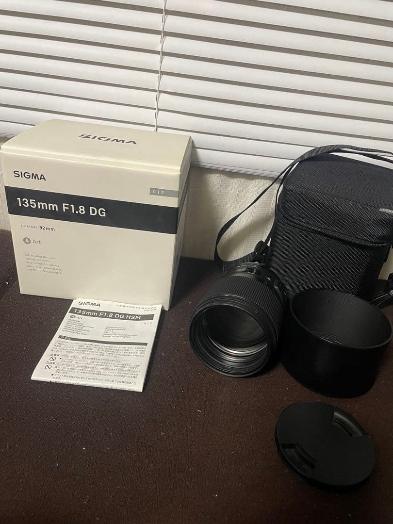 本日限りCanon用 SIGMA 135mm F1.8 DGレンズ