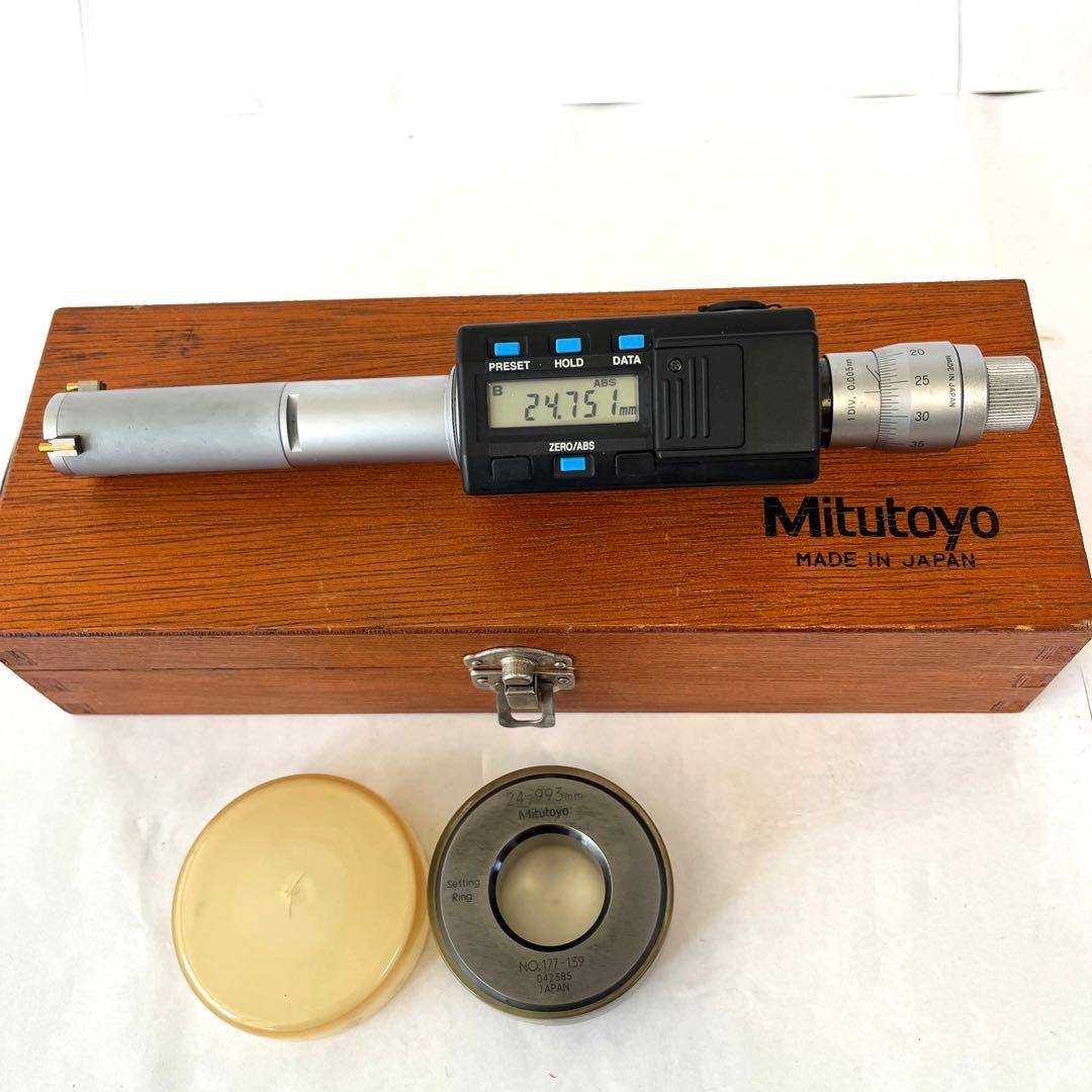 ミツトヨ　デジマチックホールテスト HTD-30 セットリング付