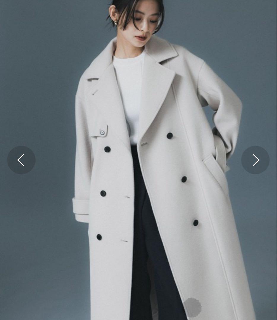 ビッグカラーコート　スタンドコート united tokyo