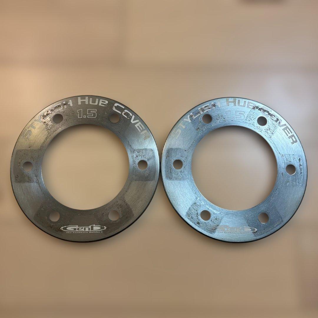 玄武　スタイリッシュ　ドラム　ハブ　カバー ハイエース 前後セット