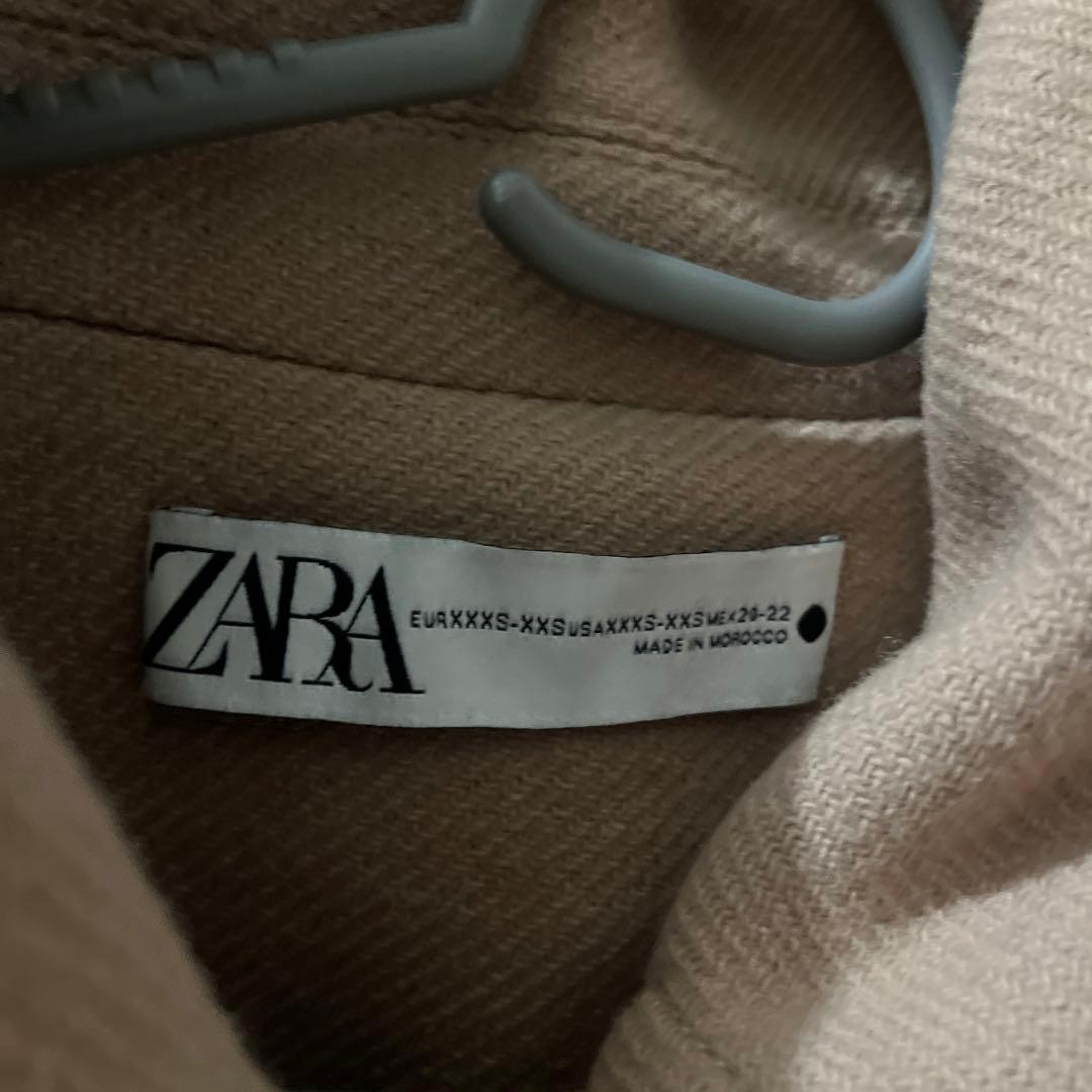 [即日発送]最安値♡ワンホン♡zara♡ウール♡オーバーサイズショートコート