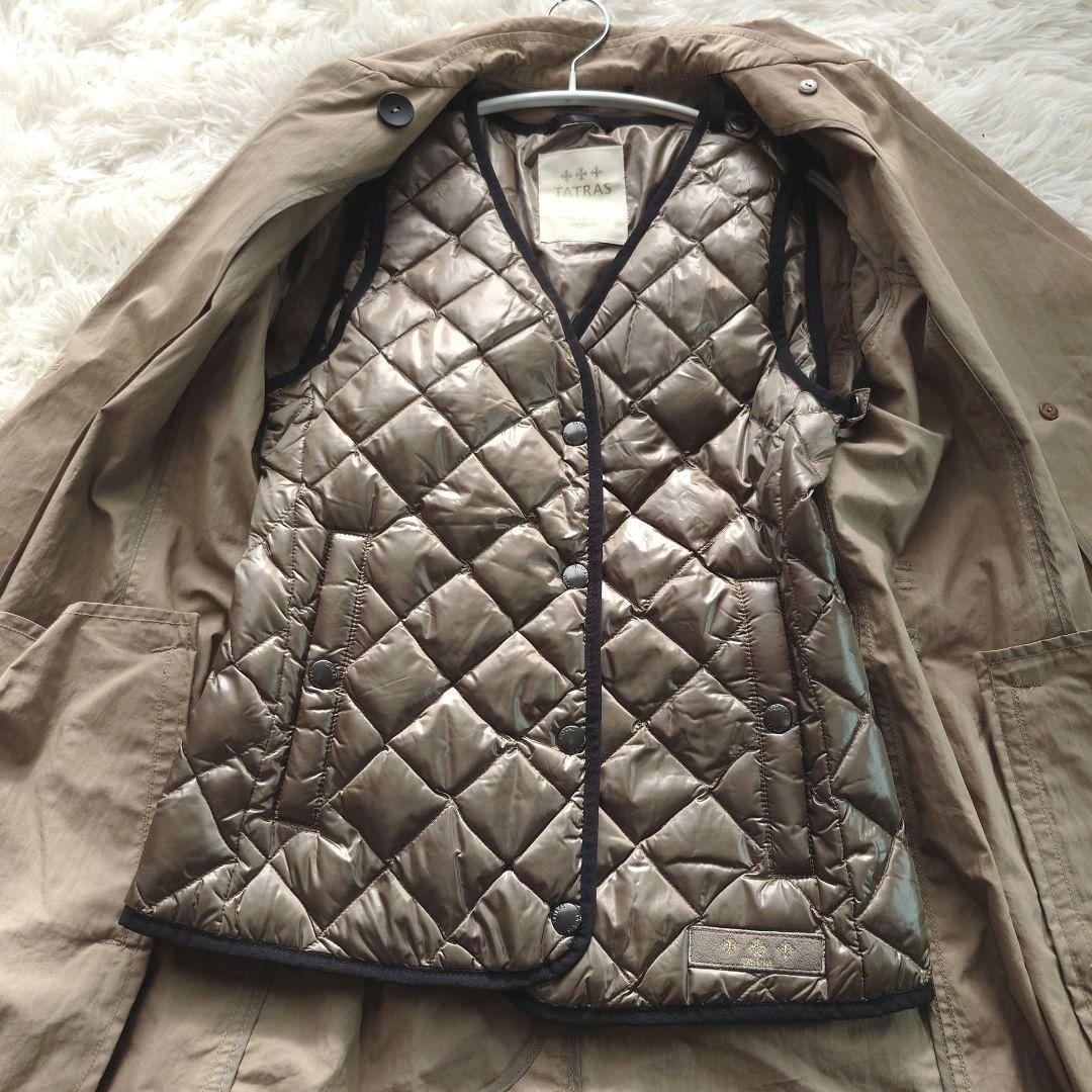 希少 タトラス 3way エトナ ダウンライナー付 トレンチコート 38 M