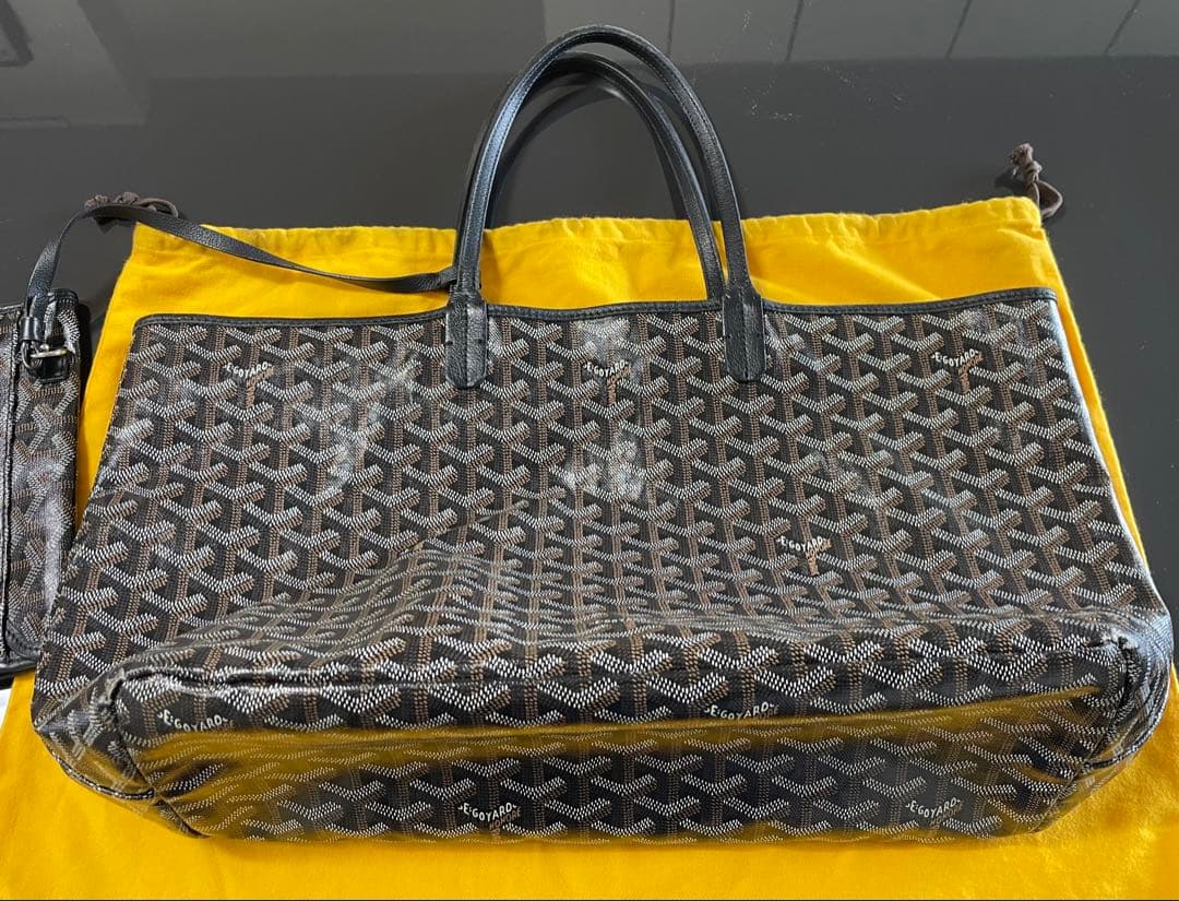 Goyard ショルダーバッグ 大きめ ブラック/グレー