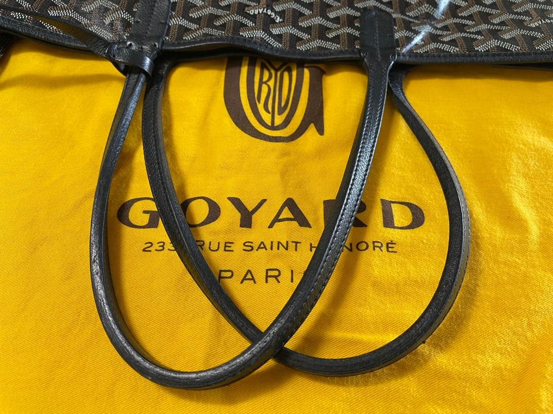 Goyard ショルダーバッグ 大きめ ブラック/グレー