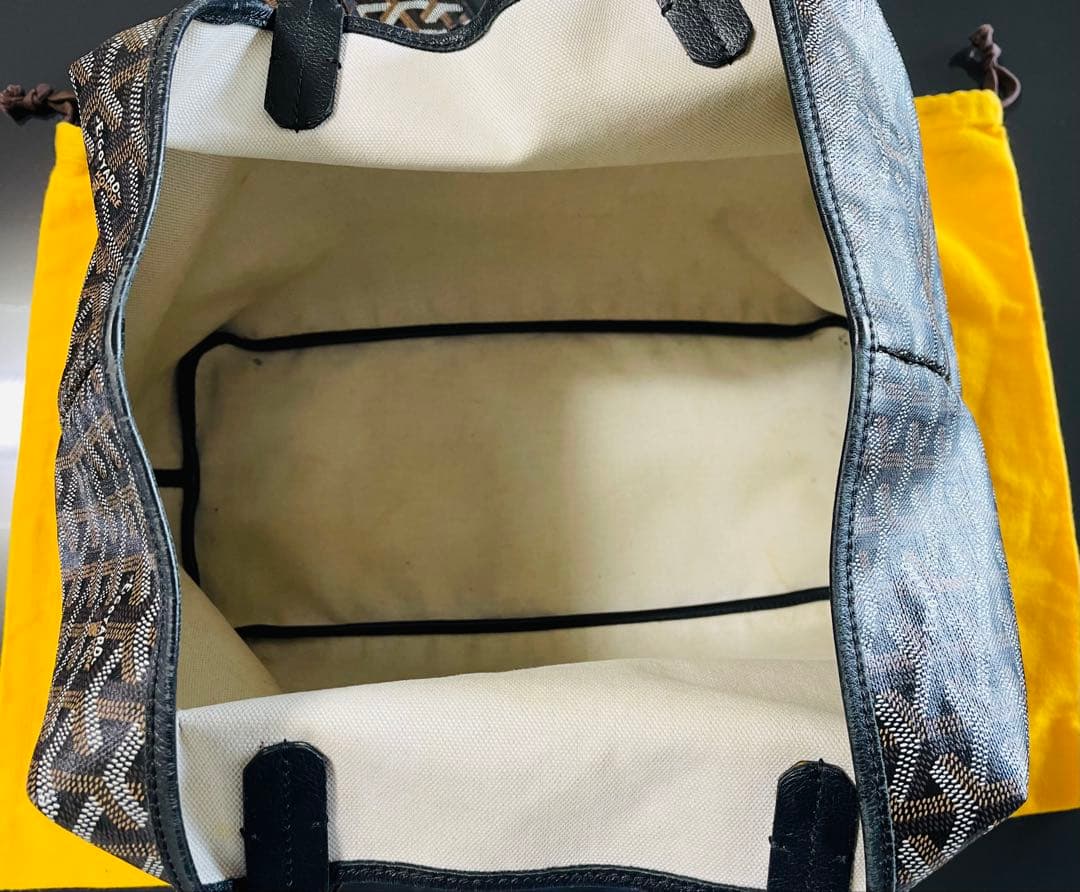 Goyard ショルダーバッグ 大きめ ブラック/グレー