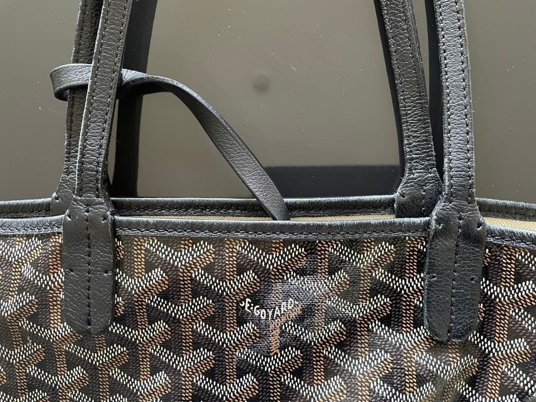 Goyard ショルダーバッグ 大きめ ブラック/グレー