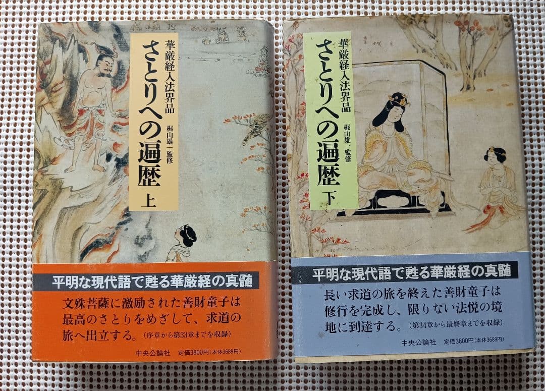 ■さとりへの遍歴　 上・下 揃い 梶山雄一監修