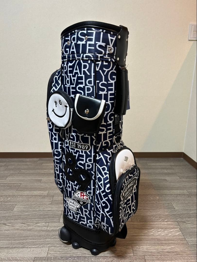 PEARLY GATES PG89 キャリー付キャディバッグ 未使用品