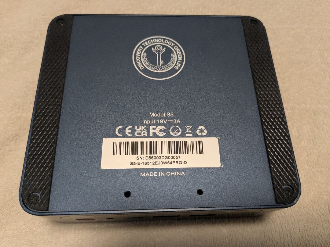 ミニPC Ryzen 5 5500U