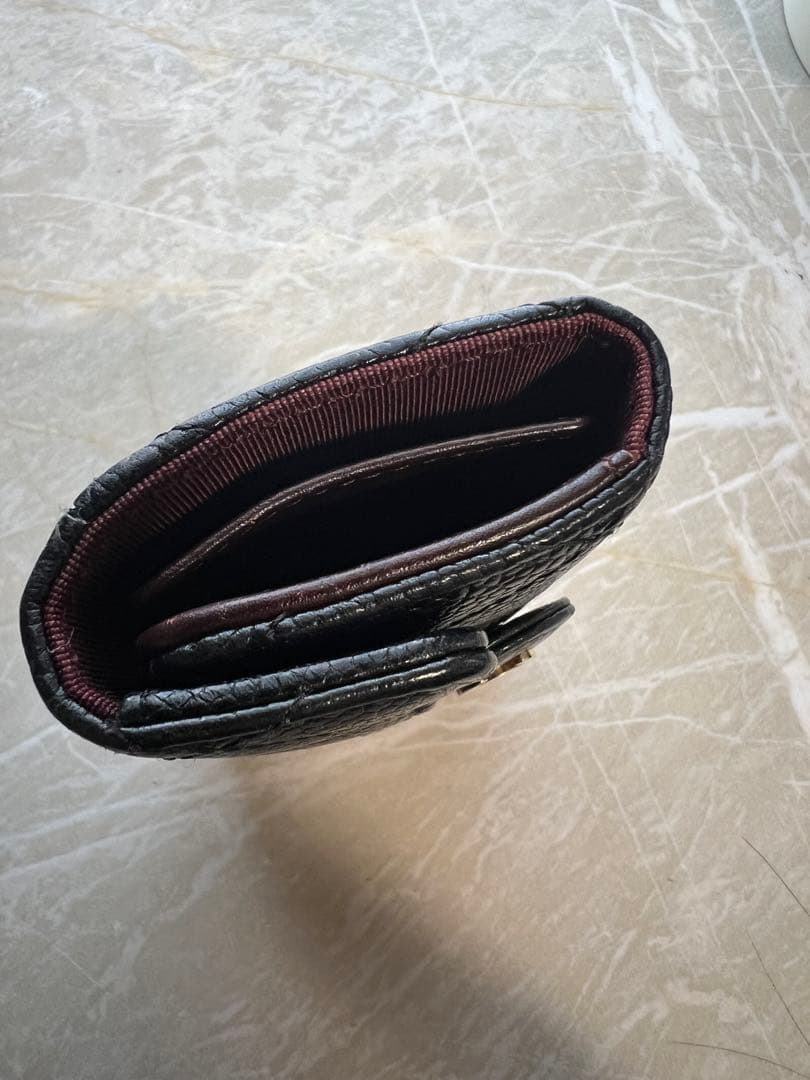 CHANEL キーケース ブラック　キャビアスキン