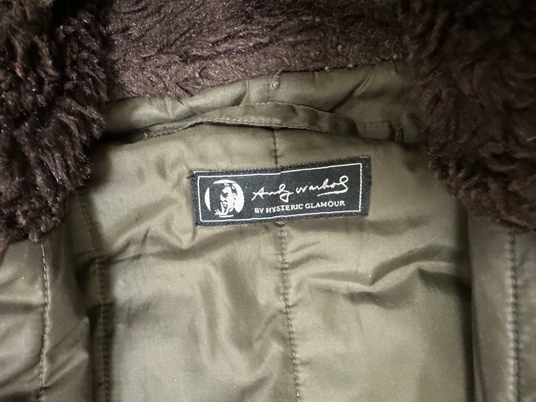 超希少 ヒステリックグラマー アンディウォーホル プリマロフト N-3B