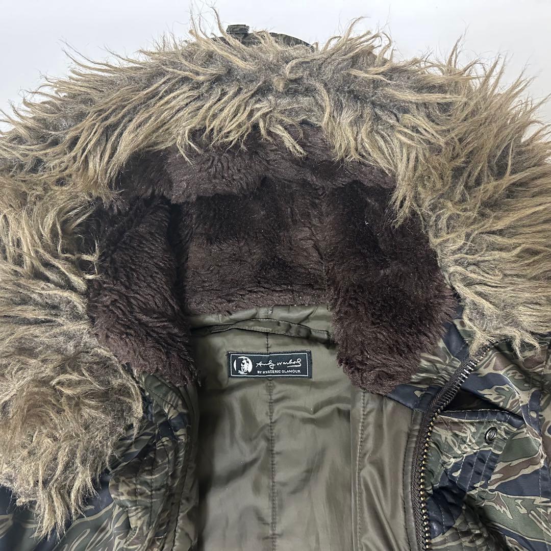 超希少 ヒステリックグラマー アンディウォーホル プリマロフト N-3B