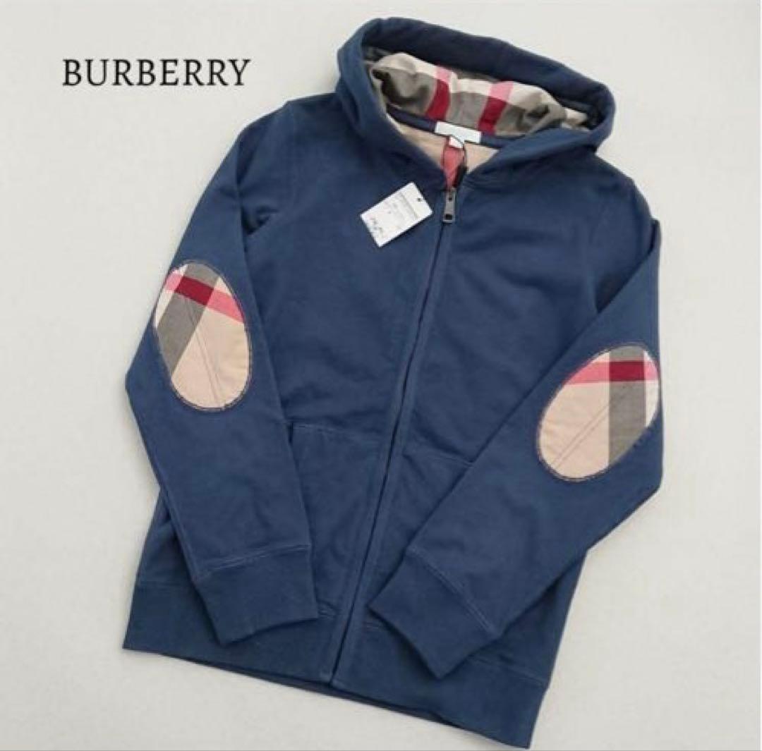 ＊バーバリーチルドレン＊14Y ジップアップパーカー