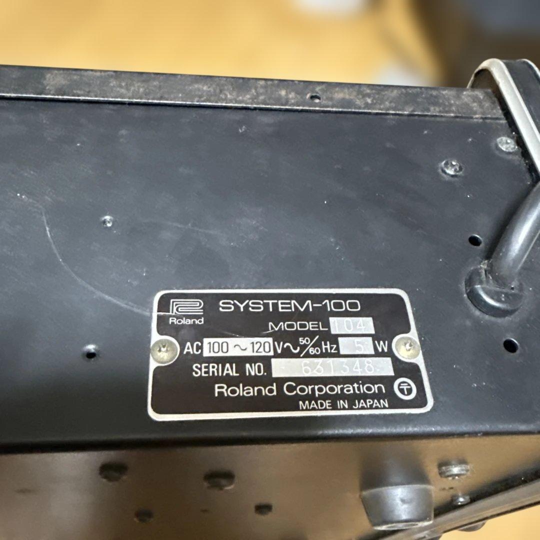 Roland System-100 Model 104 シーケンサー