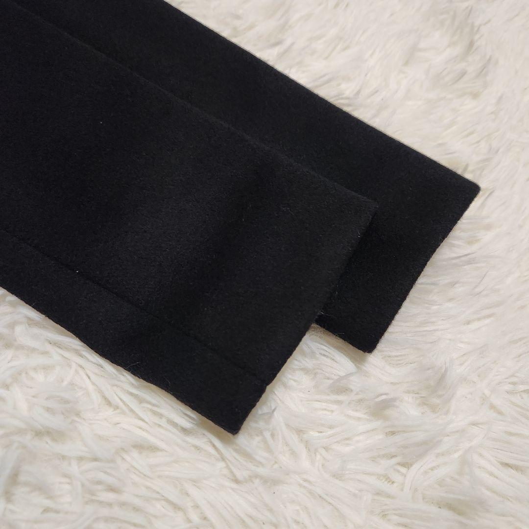 【美品】YOKO CHAN ヨーコチャン 日本製 ノーカラーコート 40 L