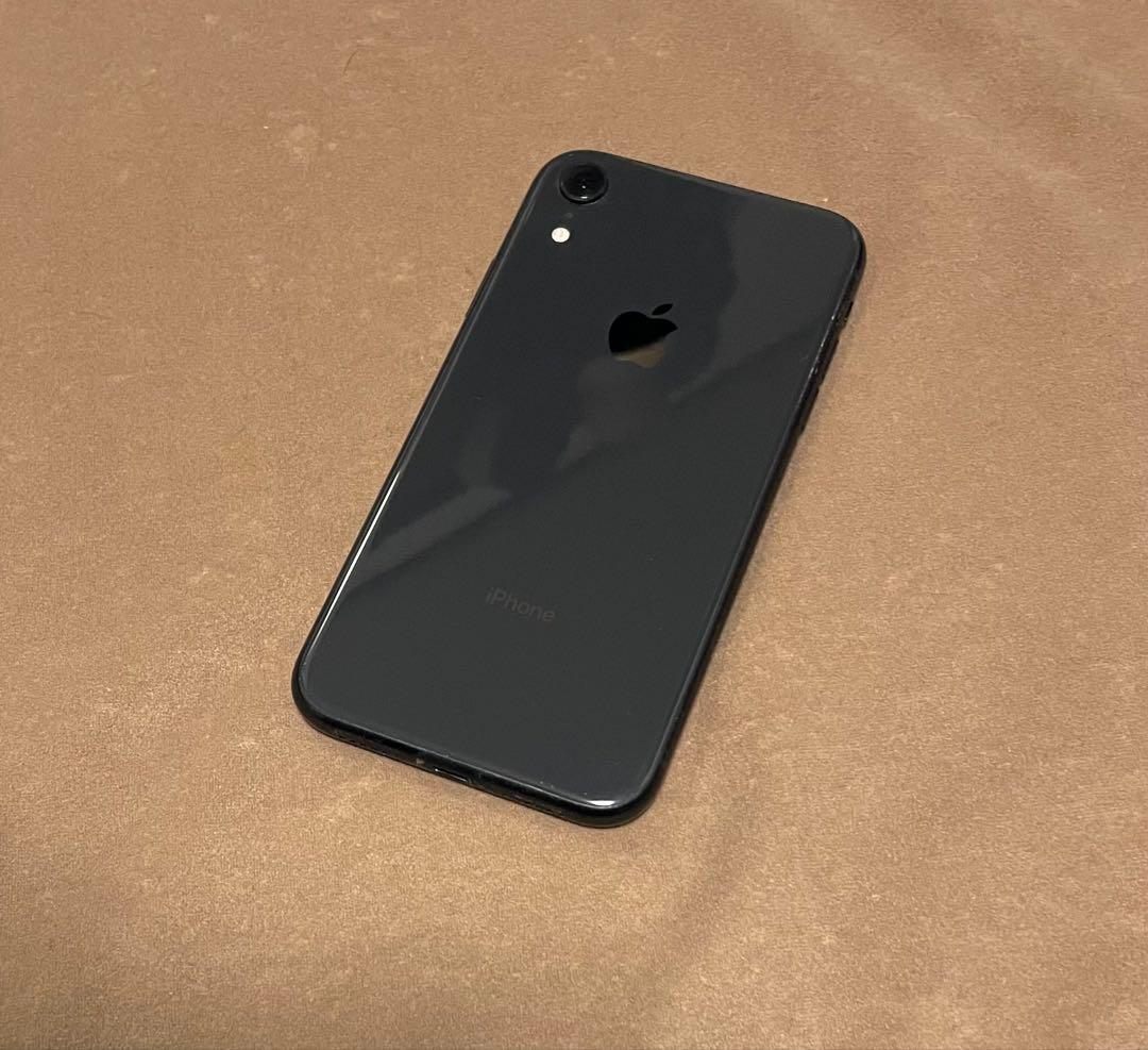 iPhoneXR 64GB ブラック SIMロックなし 本体