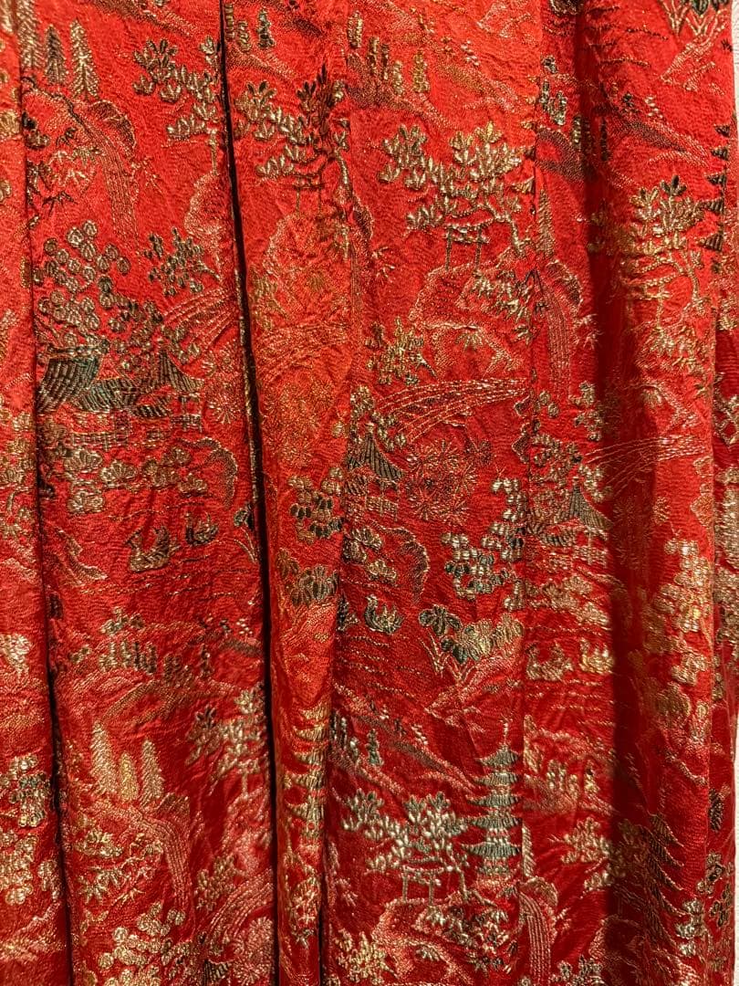 コムデギャルソン コムデギャルソン 刺繍ワンピース チャイナ