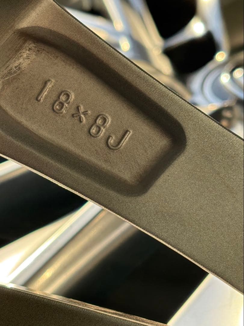 純正　レクサス　18インチ　ES ホイール