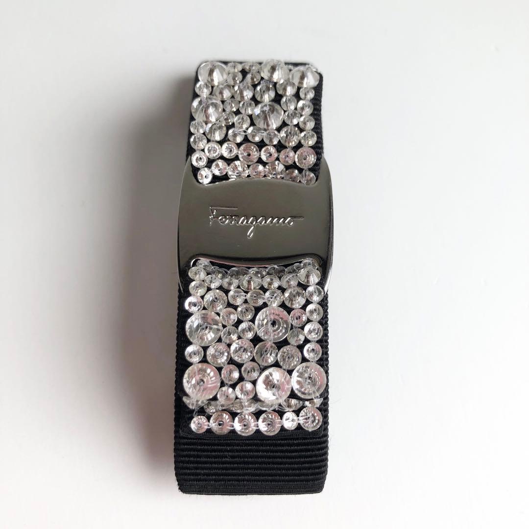 新品保管✨フェラガモ ferragamo バレッタ ヴァラリボン ビジュー