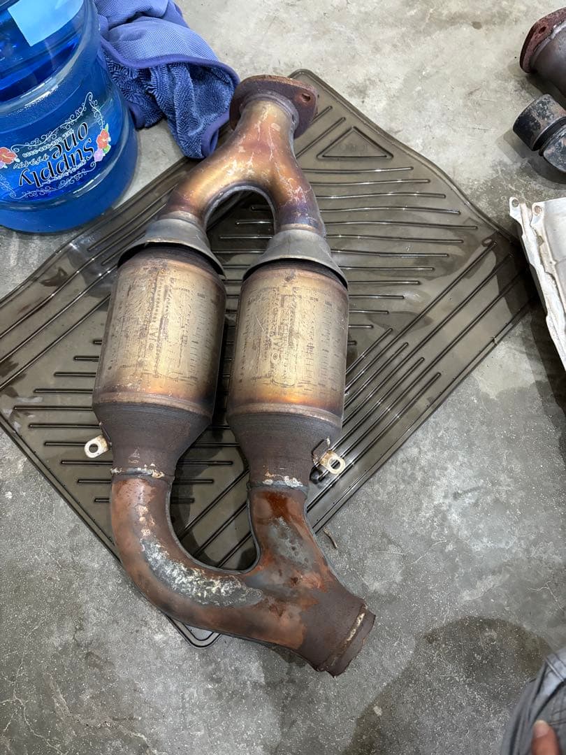 17クラウンアスリートG マフラー　jzs175