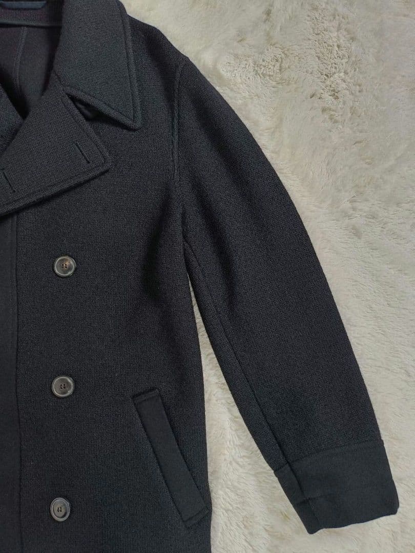 よん極美品 GIORGIO ARMANI ウールコート ピーコート【54