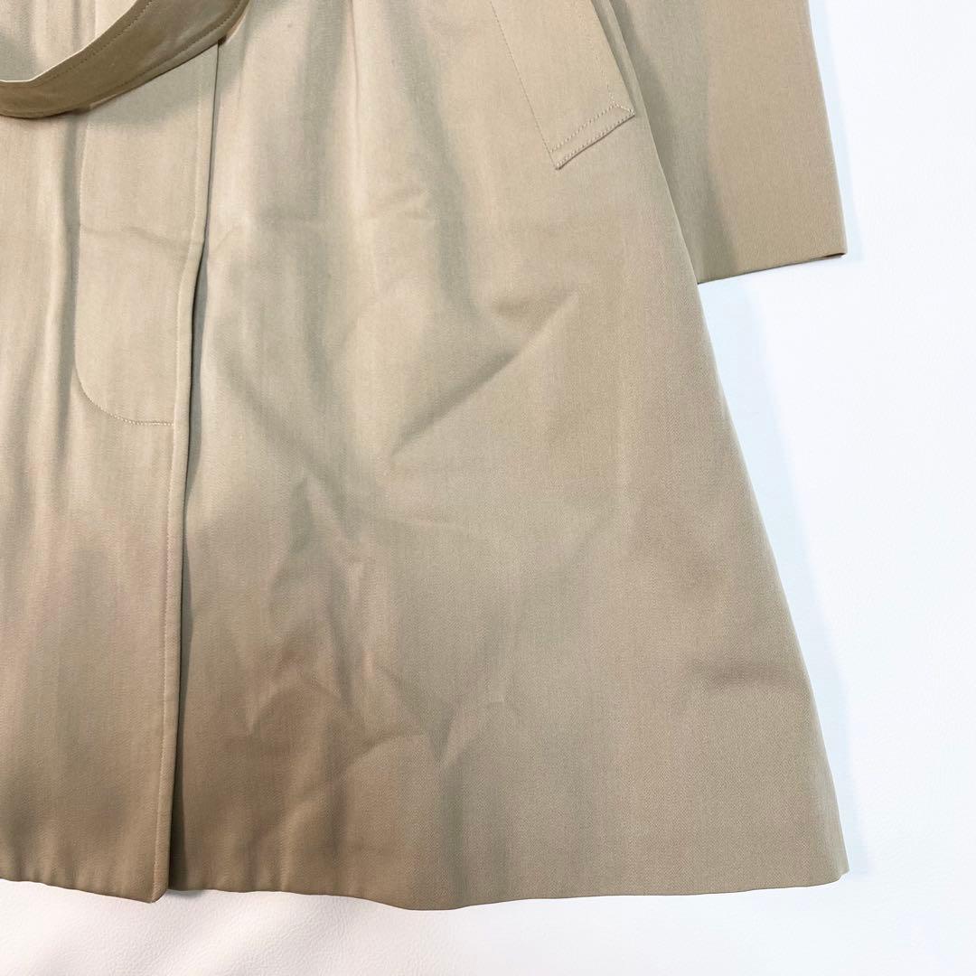 BURBERRY トレンチコート　ステンカラーコート　ケープ　チェック柄　ベルト