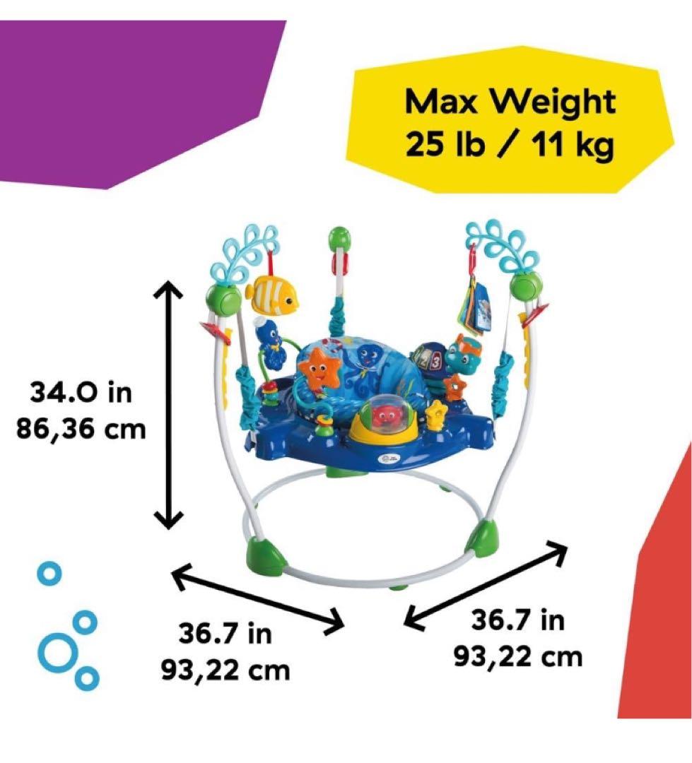 ベビージム ベビーアインシュタイン　取扱説明書あり