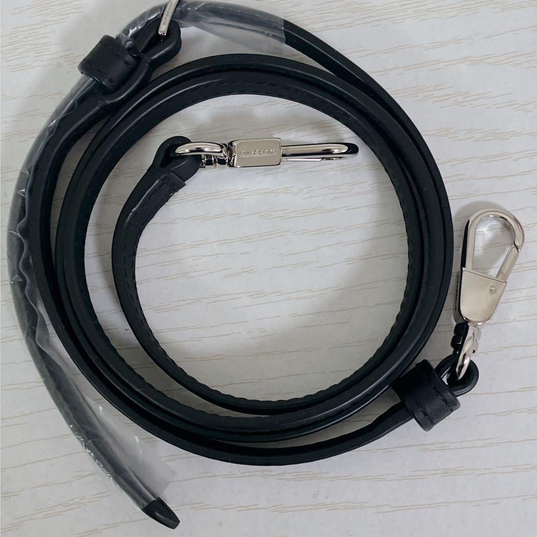 希少 バーバリー 二つ折りストラップ PVC シャドーチェック ケース