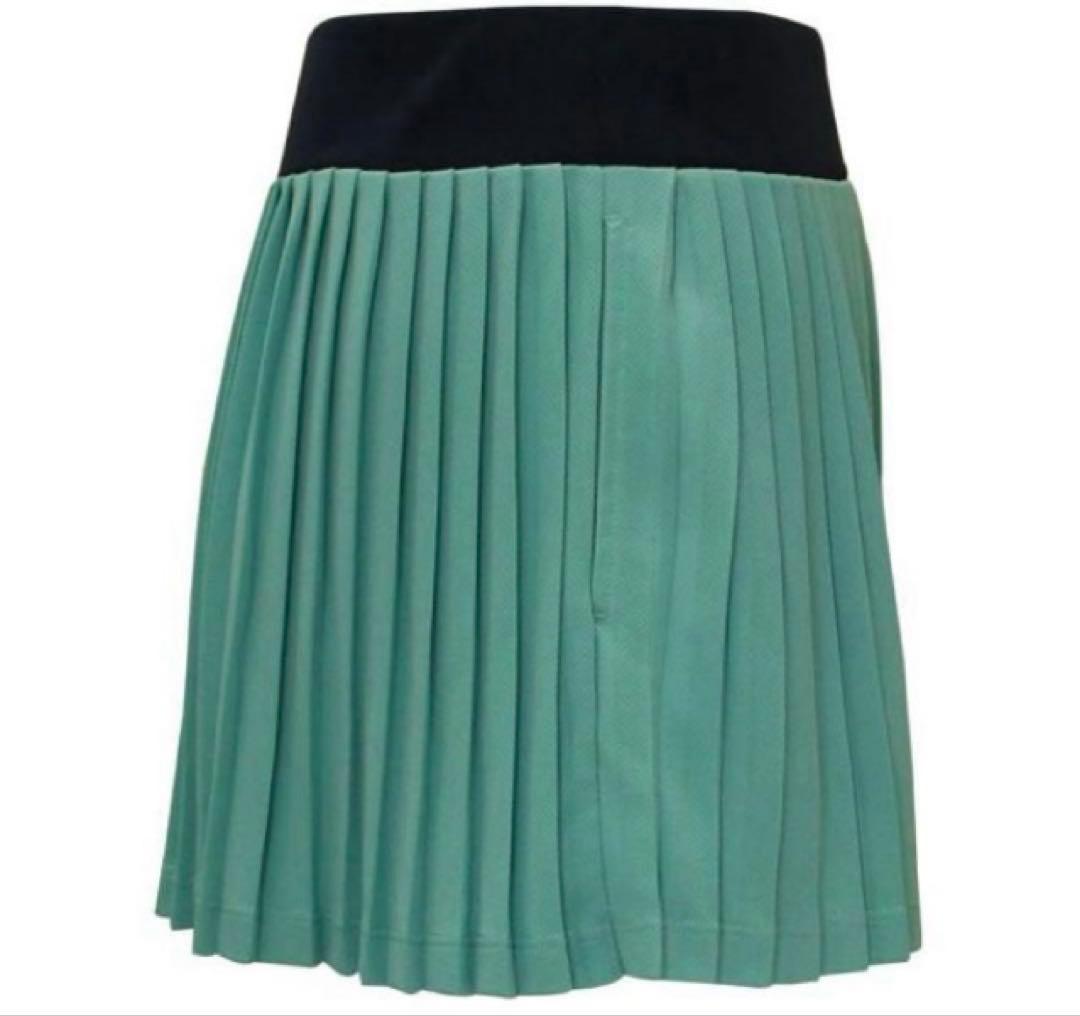 No.459 STC アクアグリーン☆総プリーツスコート☆XL