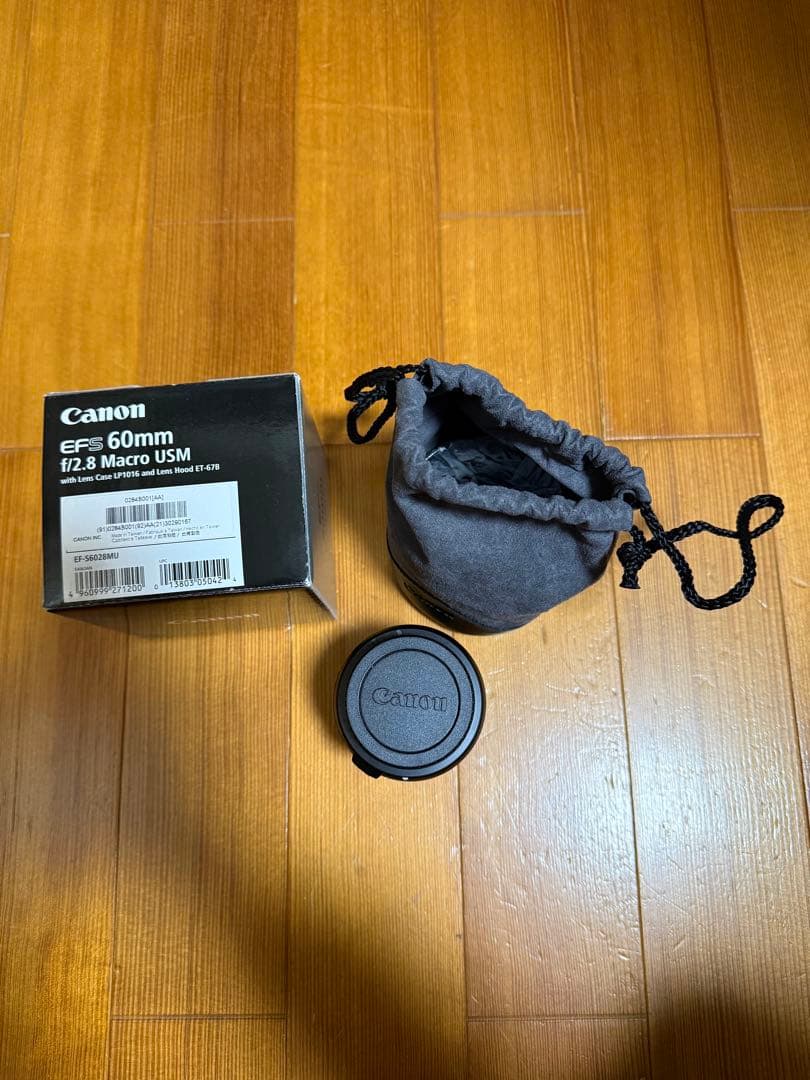Canon EFS 60mm f/2.8 Macro USM 本体